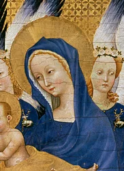 Jungfrau und Kind, ca. 1395-99 (Detail)